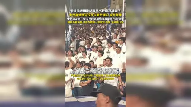 球迷辱骂韦世豪妻子！队友发声：有些看台连做人的底线都没了(韦世豪球品)